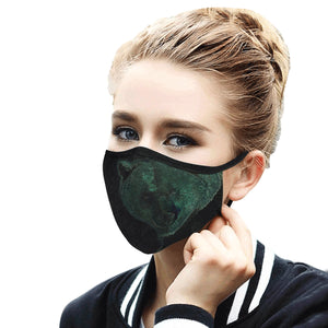 Big Bear Glowing Mouth Mask in One Piece (2 Filters Included) (Model M02)