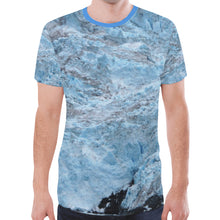 Load image into Gallery viewer, Glacier Flow New All Over Print T-shirt for Men (Model T45)