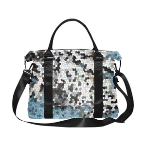 Mosaic Moss Large Capacity Duffle Bag (Model 1715)