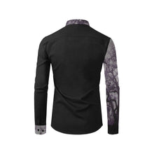 Load image into Gallery viewer, Spooky Tree Purple Men&#39;s All Over Print Casual Dress Shirt (Model T61)