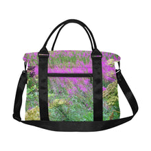 Load image into Gallery viewer, Sea of Fireweed Flower Large Capacity Duffle Bag (Model 1715)
