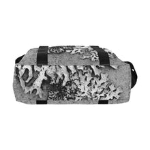 Load image into Gallery viewer, Moss Black and White Large Capacity Duffle Bag (Model 1715)