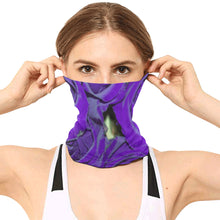 Load image into Gallery viewer, Rose Bouquet Flower Purple Multifunctional Headwear