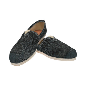 Moss Glowing Unisex Classic Canvas Slip-On (Model 1206)