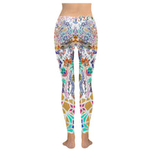Load image into Gallery viewer, Holiday Paisley Reverse Low Rise Leggings (Invisible Stitch) (Model L05)
