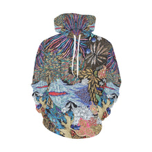 Load image into Gallery viewer, Pleasantly Paisley All Over Print Hoodie for Men/Large Size (USA Size) (Model H13)