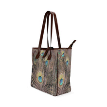 Load image into Gallery viewer, Peacock Feathers Classic Tote Bag (Model 1644)