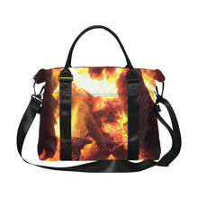 Load image into Gallery viewer, Sea of Flames Large Capacity Duffle Bag (Model 1715)