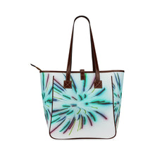Load image into Gallery viewer, Fireworks Burst Negative Classic Tote Bag (Model 1644)