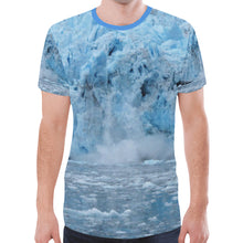 Load image into Gallery viewer, Glacier Calving New All Over Print T-shirt for Men (Model T45)
