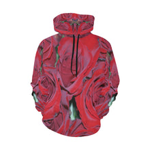 Load image into Gallery viewer, Rose Bouquet Flower All Over Print Hoodie for Women (USA Size) (Model H13)