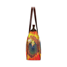 Load image into Gallery viewer, Busy Bee Sunflower Orange Classic Tote Bag (Model 1644)