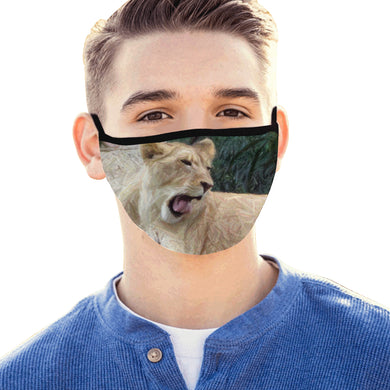 Sleepy Lioness Mouth Mask