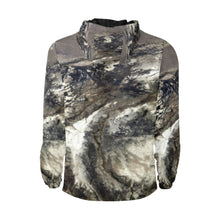 Load image into Gallery viewer, Aerial Ground All Over Print Quilted Windbreaker for Men (Model H35)