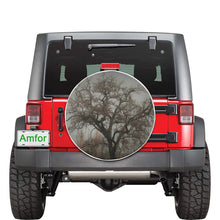Load image into Gallery viewer, Spooky Tree 30 Inch Spare Tire Cover