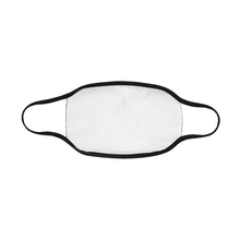 Load image into Gallery viewer, Graffiti Abstract Green Mouth Mask in One Piece (2 Filters Included) (Model M02)