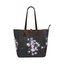 Load image into Gallery viewer, Fireworks Flowers Purple Classic Tote Bag (Model 1644)