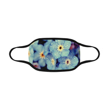 Load image into Gallery viewer, Forget Me Not Flower Mouth Mask (Pack of 3)