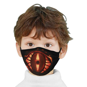 Eye of Pumpkin Mouth Mask (2 Filters Included)