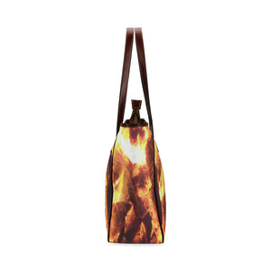 Sea of Flames Classic Tote Bag (Model 1644)