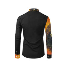 Load image into Gallery viewer, Busy Bee Sunflower Men&#39;s All Over Print Casual Dress Shirt (Model T61)