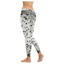 Load image into Gallery viewer, Crackle Mosaic Low Rise Leggings (Invisible Stitch) (Model L05)