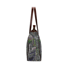 Load image into Gallery viewer, Complex Graffiti Glowing Classic Tote Bag (Model 1644)