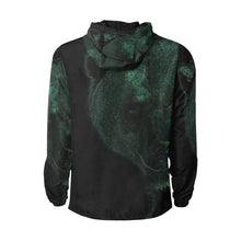 Load image into Gallery viewer, Big Bear Glowing All Over Print Quilted Windbreaker for Men (Model H35)