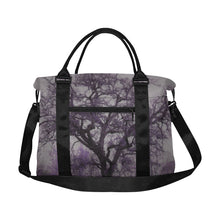 Load image into Gallery viewer, Spooky Tree Purple Large Capacity Duffle Bag (Model 1715)