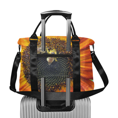 Busy Bee Sunflower Large Capacity Duffle Bag (Model 1715)