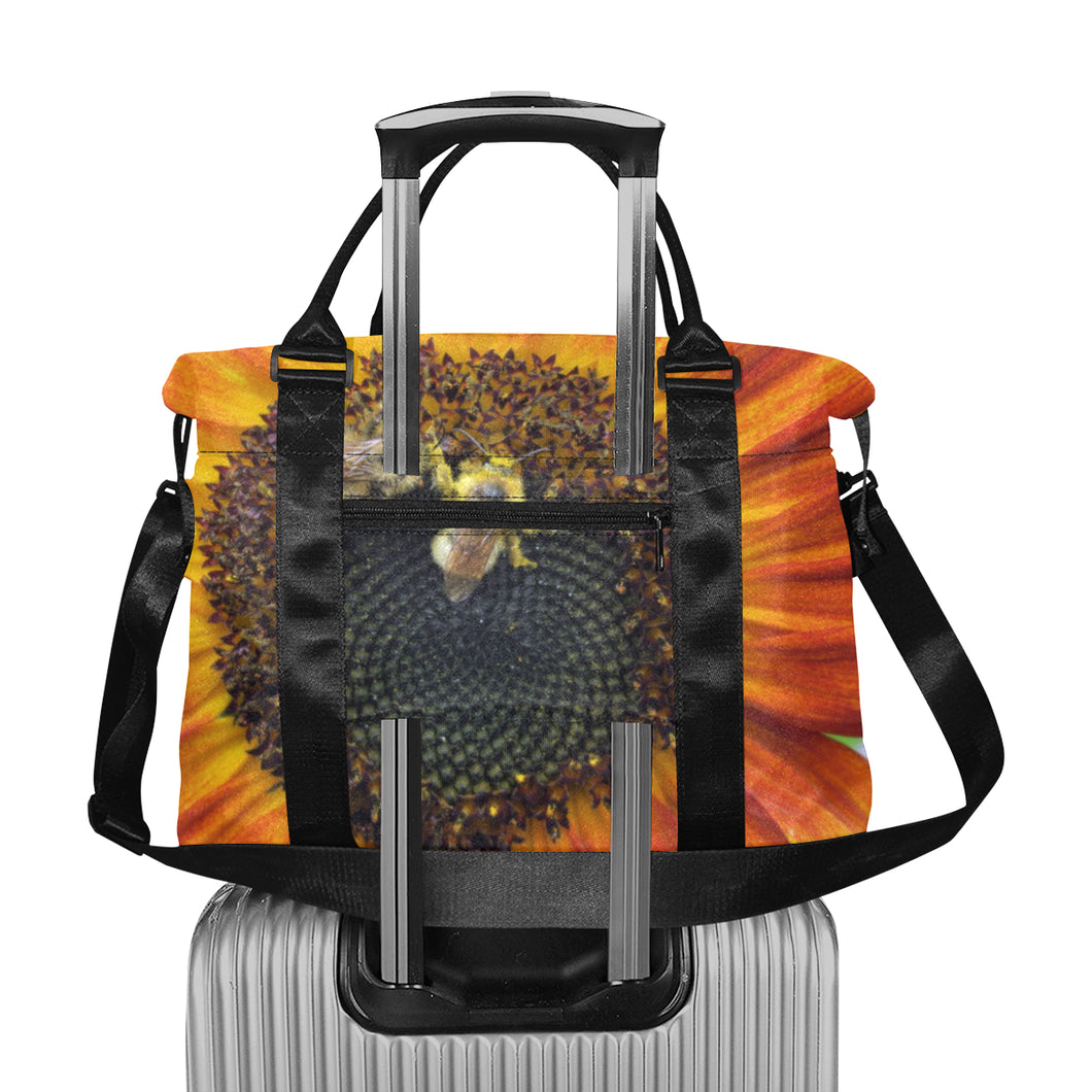Busy Bee Sunflower Large Capacity Duffle Bag (Model 1715)