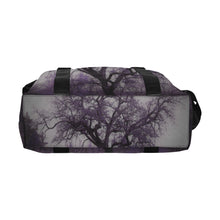 Load image into Gallery viewer, Spooky Tree Purple Large Capacity Duffle Bag (Model 1715)