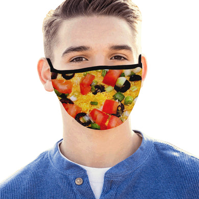 Taco Salad Mouth Mask