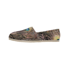 Load image into Gallery viewer, Peacock Feathers Unisex Classic Canvas Slip-On (Model 1206)