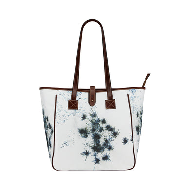 Fireworks Flowers Negative Classic Tote Bag (Model 1644)