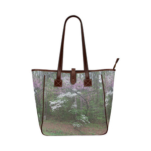 Arkansas Dogwood and Red Bud Flower Classic Tote Bag (Model 1644)