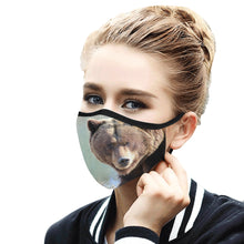 Load image into Gallery viewer, Big Bear Mouth Mask in One Piece (2 Filters Included) (Model M02)
