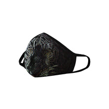 Load image into Gallery viewer, White Tiger Glowing Mouth Mask (2 Filters Included)