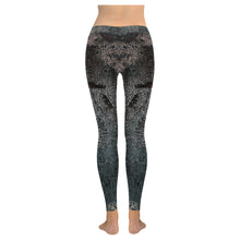 Load image into Gallery viewer, Patches of Moss Glowing Low Rise Leggings (Invisible Stitch) (Model L05)