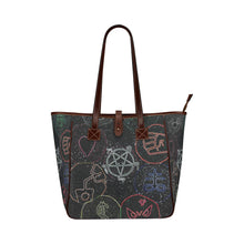 Load image into Gallery viewer, Dante&#39;s Inferno Glowing Classic Tote Bag (Model 1644)