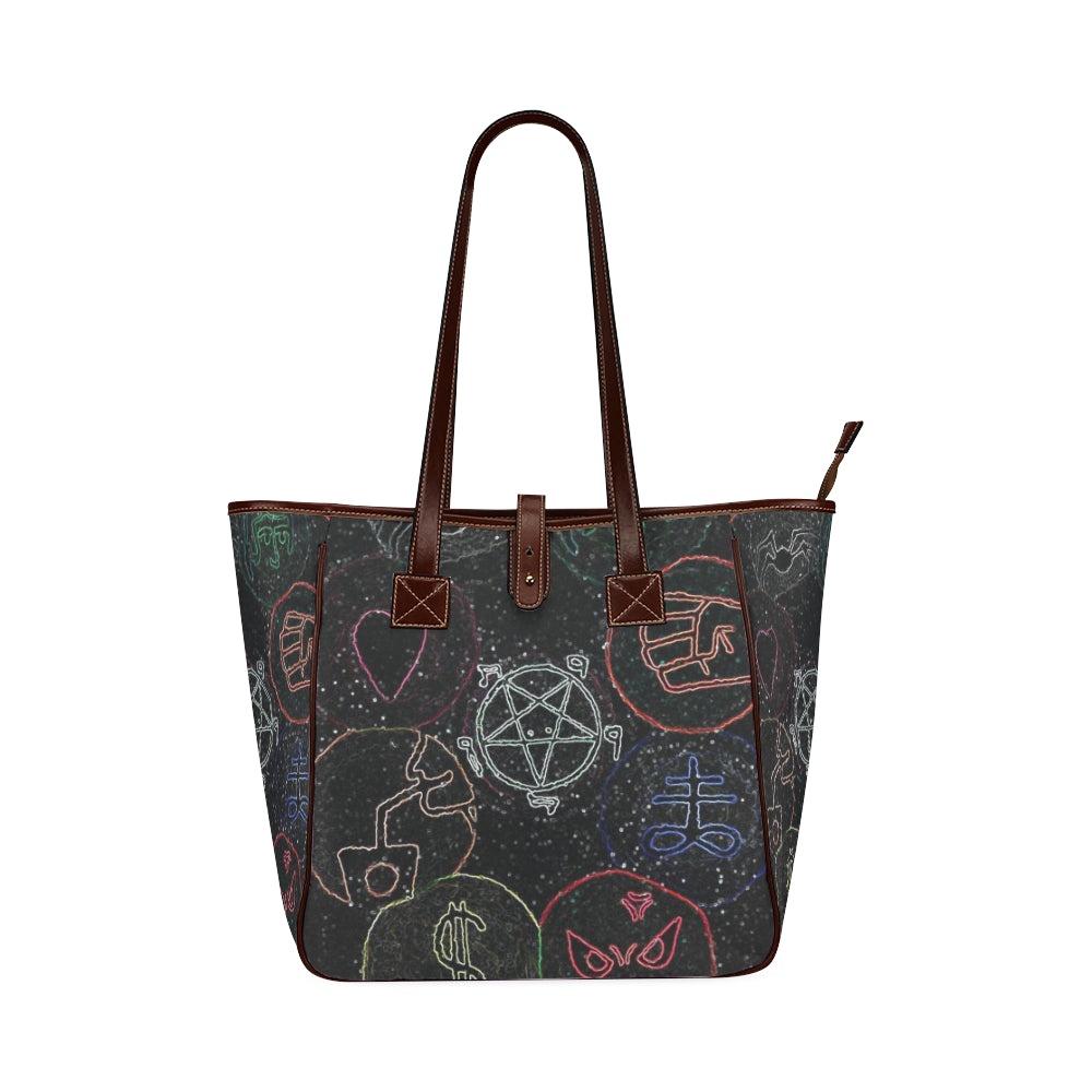 Dante's Inferno Glowing Classic Tote Bag (Model 1644)