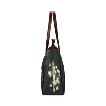 Load image into Gallery viewer, Fireworks Flowers Green Classic Tote Bag (Model 1644)