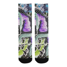Load image into Gallery viewer, Complex Graffiti Reverse Trouser Socks (For Men)