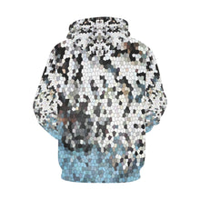 Load image into Gallery viewer, Moss Mosaic All Over Print Hoodie for Men/Large Size (USA Size) (Model H13)