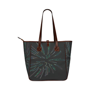Fireworks Burst Glowing Classic Tote Bag (Model 1644)