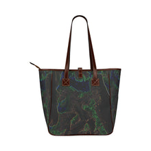 Load image into Gallery viewer, Sea of Flames Glowing Classic Tote Bag (Model 1644)