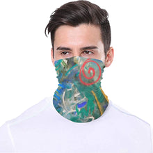 Load image into Gallery viewer, Graffiti Abstract Blue Multifunctional Headwear