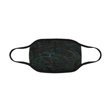 Load image into Gallery viewer, Abstract Circles Glowing Mouth Mask in One Piece (2 Filters Included) (Model M02)