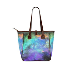 Load image into Gallery viewer, Splash of Color Negative Mosaic Classic Tote Bag (Model 1644)