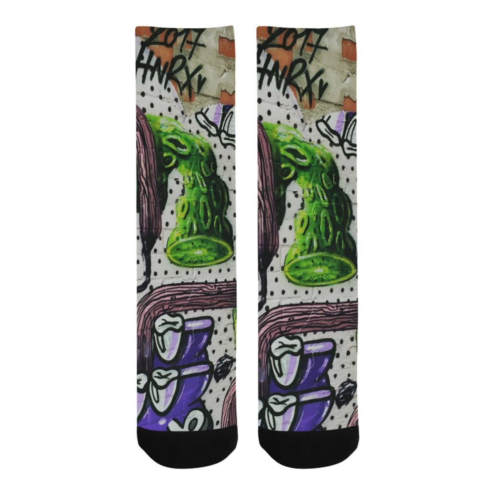 Graffiti Trouser Socks (For Men)